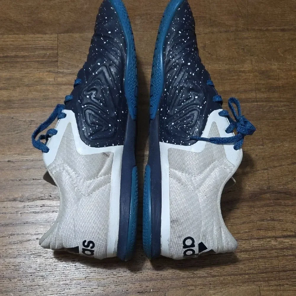 Adidas Men's Blue and‎ White Athletic Shoes
